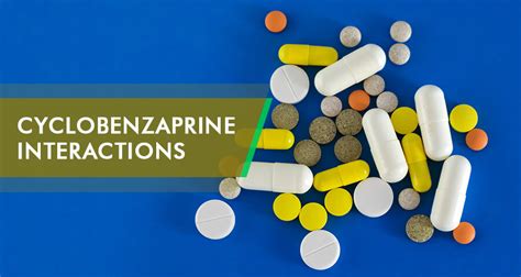 Cyclobenzaprine interactions - cyclobenzaprine PARoxetine. Using cyclobenzaprine together with PARoxetine can increase the risk of a rare but serious condition called the serotonin syndrome, which may include symptoms such as confusion, hallucination, seizure, extreme changes in blood pressure, increased heart rate, fever, excessive sweating, shivering or shaking, blurred ...